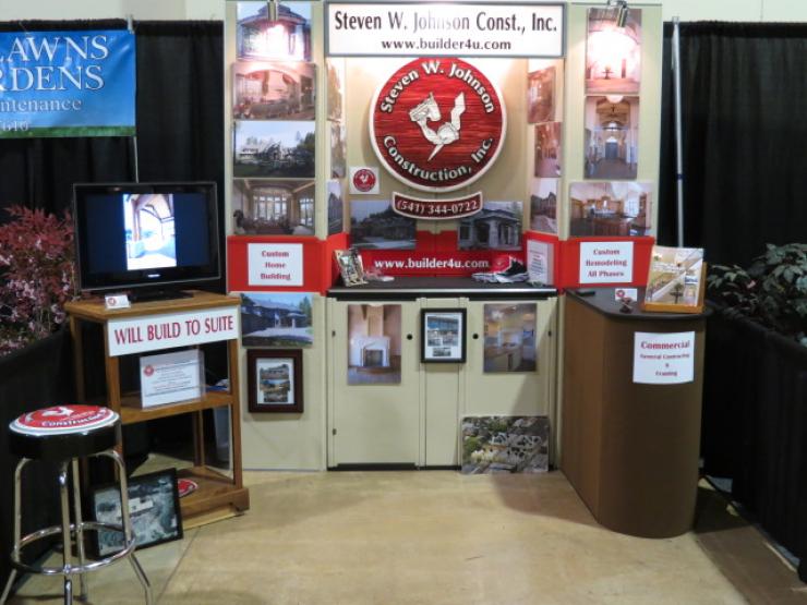 Custom Homebuilding Show Display Booth