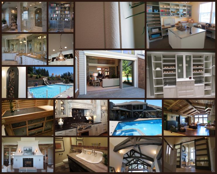 A collage of ideas from other builders! Portland Street of Dreams Judge Building Home Custom