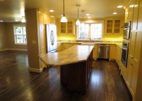 Kitchen, pantry, dining room remodel.