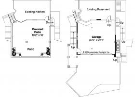 Adding a new garage and outdoor living. Adding a new garage and outdoor living.