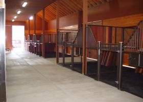 Who says a horse stall can't be pretty? Custom Horse Stall Doors