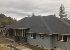 New home construction in Springfield, Oregon