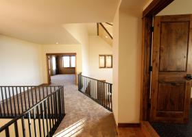 Custom-made wrought-iron railing Custom-made wrought-iron railing