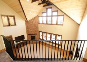 Stunning 30’ rustic hemlock ceiling Stunning 30’ rustic hemlock ceiling
